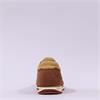 Victoria Saturno Retro Laced Low Trainer - Brown Yellow